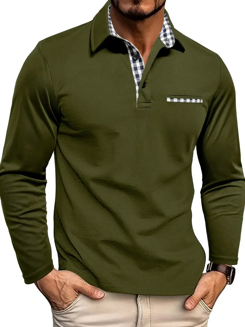 Raymond - Long Sleeve Polo Shirt