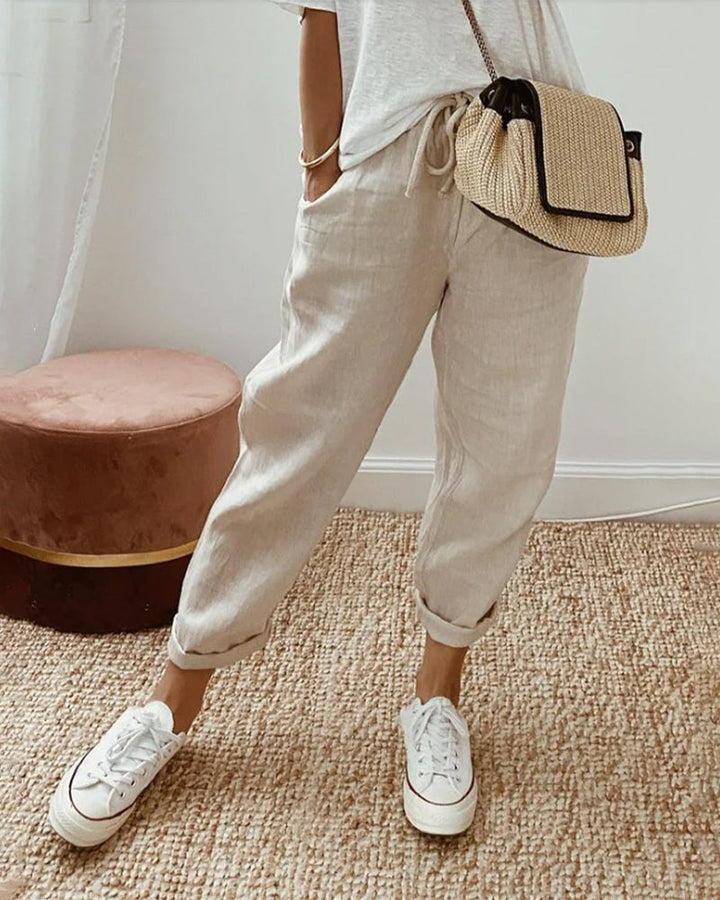 Marion | Casual Anti-Sweat Linen Pants