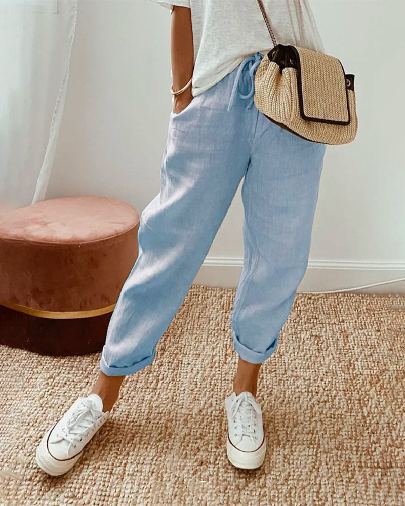 Marion | Casual Anti-Sweat Linen Pants