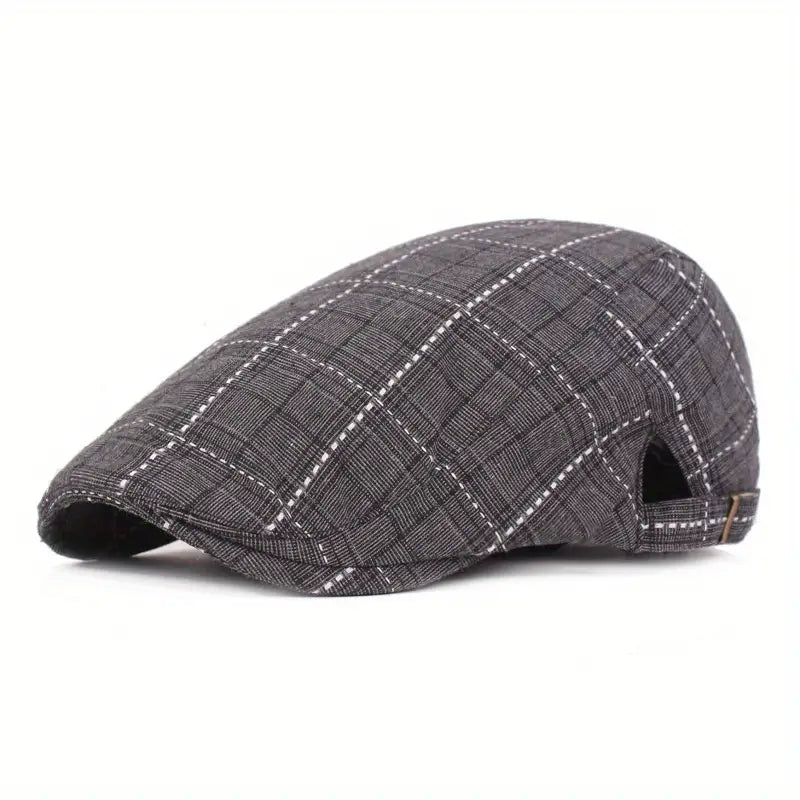 Harry – Elegant Checkered Cap