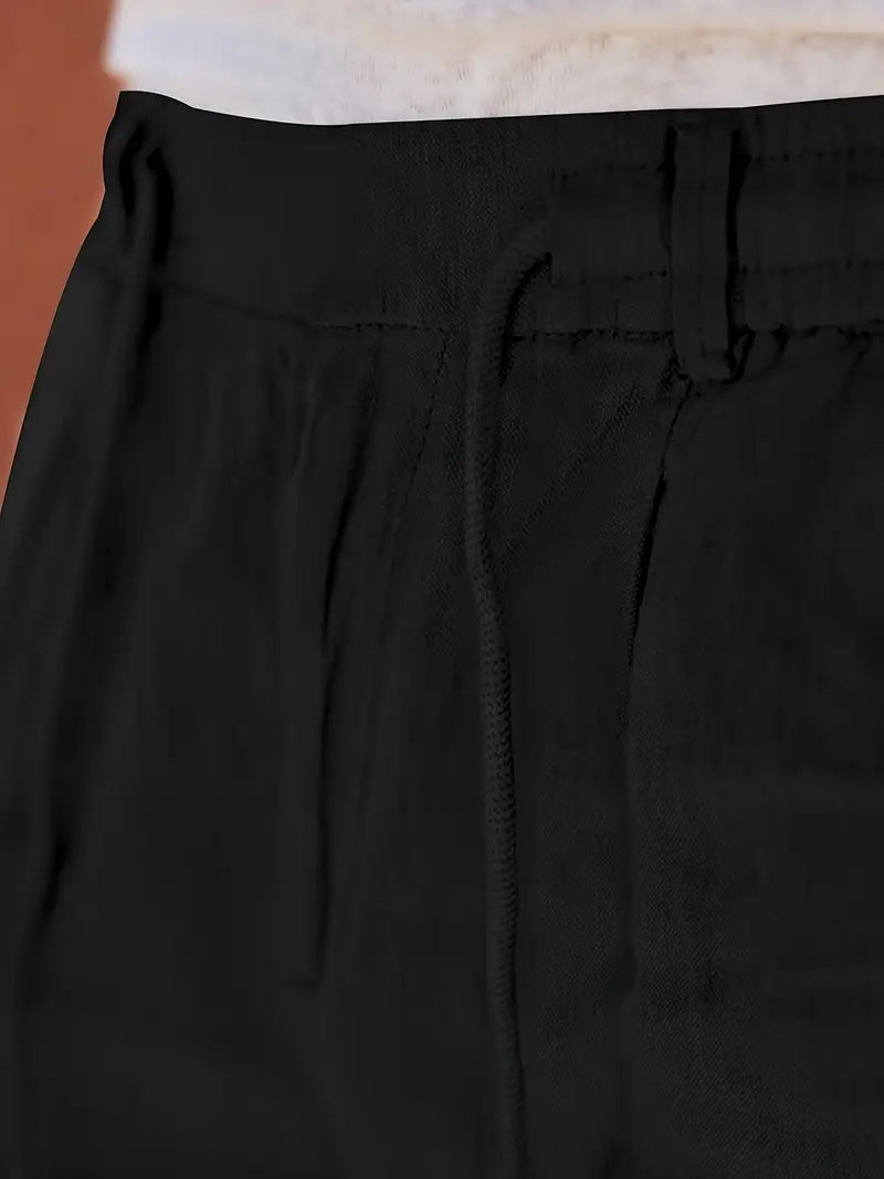 Daniel™ | Relaxed Fit Linen Pants with Drawstring