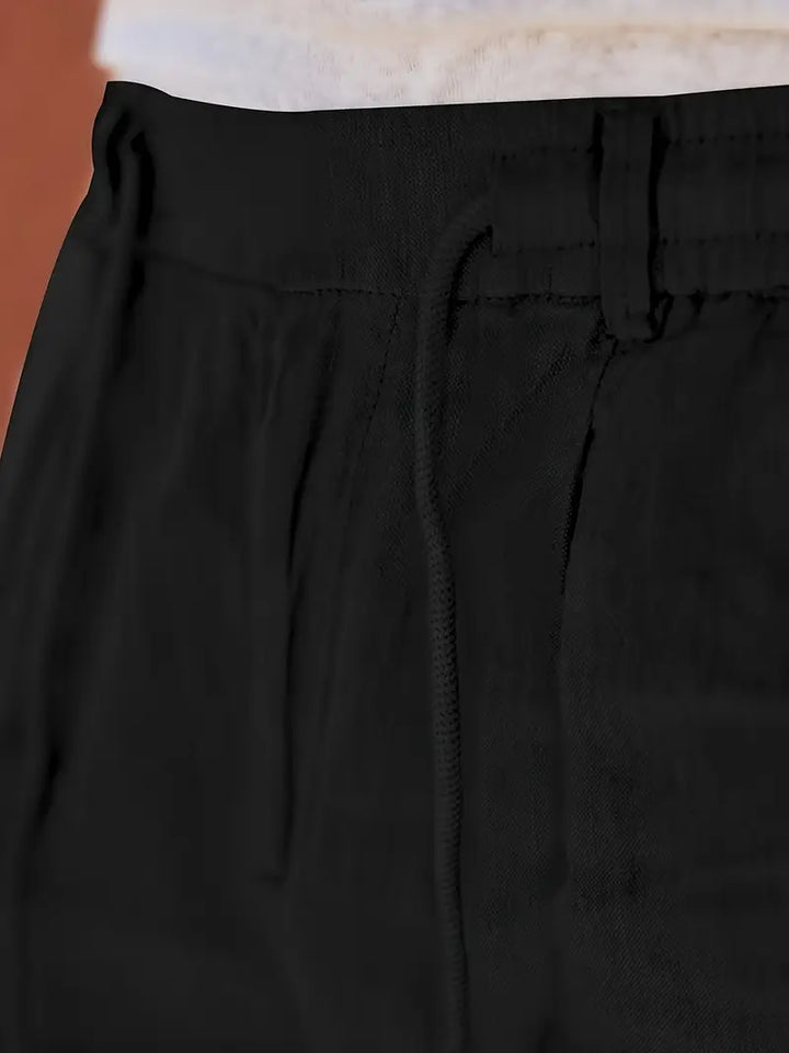 Daniel™ | Relaxed Fit Linen Pants with Drawstring