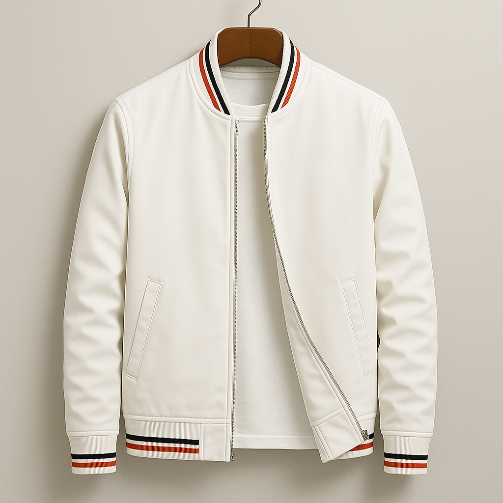 Jacob™ | Elegant Bomber Jacket with Stripes