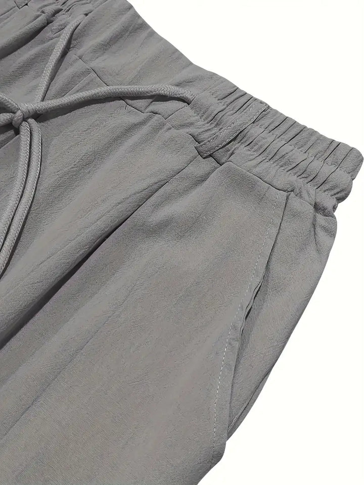 Daniel™ | Relaxed Fit Linen Pants with Drawstring
