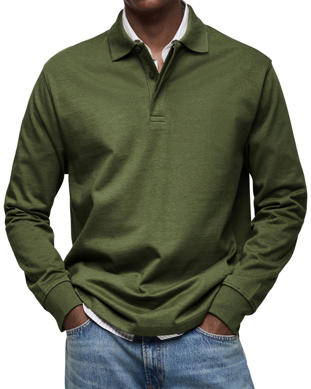 Darwin™ | Casual Long Sleeve Polo
