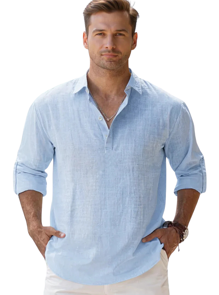 Harrison™ | Breathable Linen Shirt