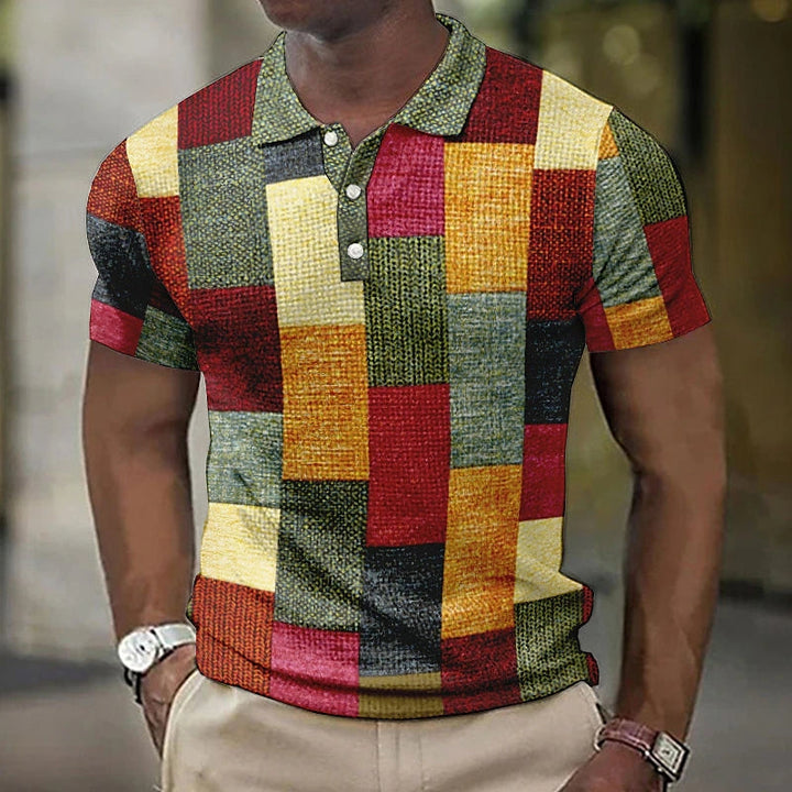 William™ | Multicolour Polo with a Modern Style