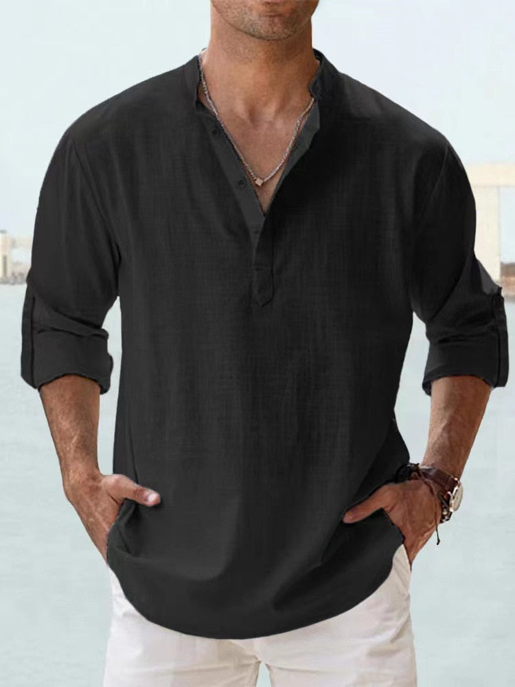 Harrison™ | Breathable Linen Shirt