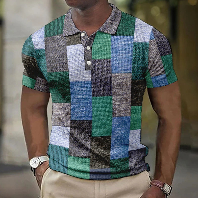 William™ | Multicolour Polo with a Modern Style
