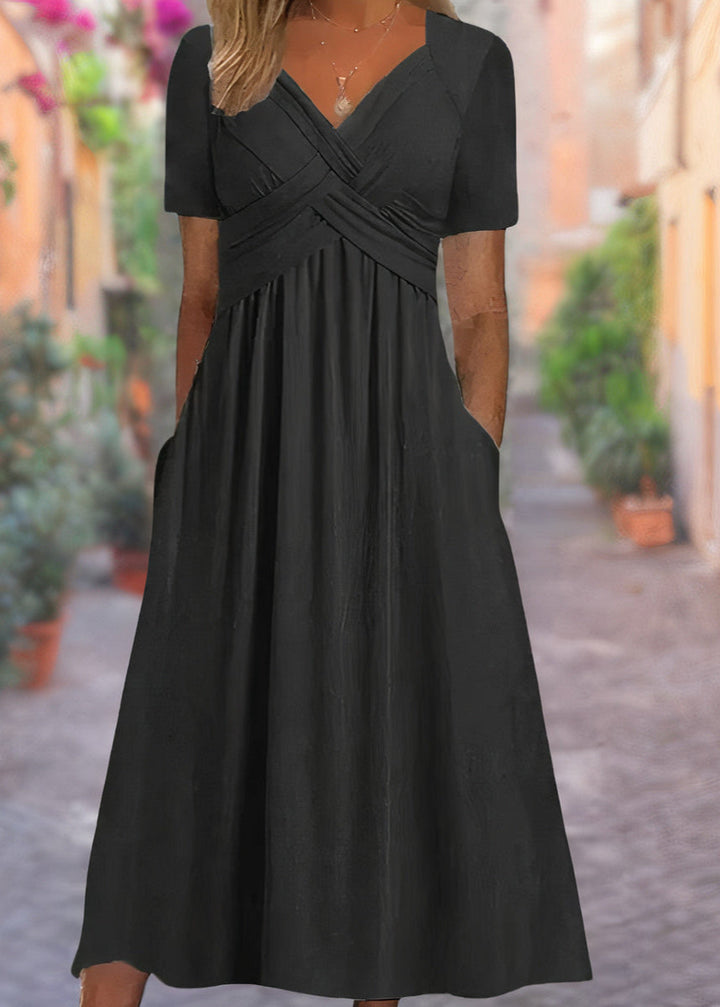 Fiona | Comfortable V-Neck Dress