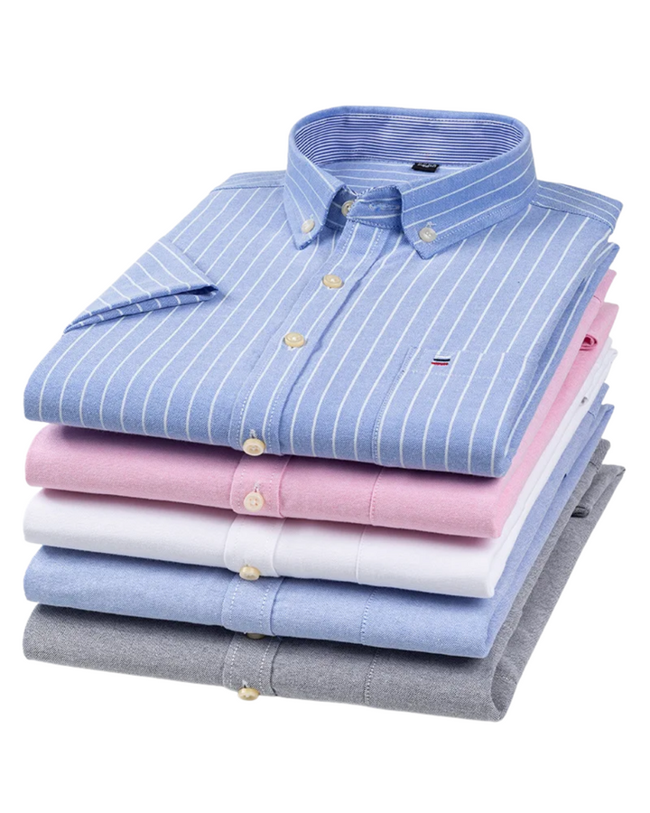 Peter - Classic Cotton Shirt With Pattern