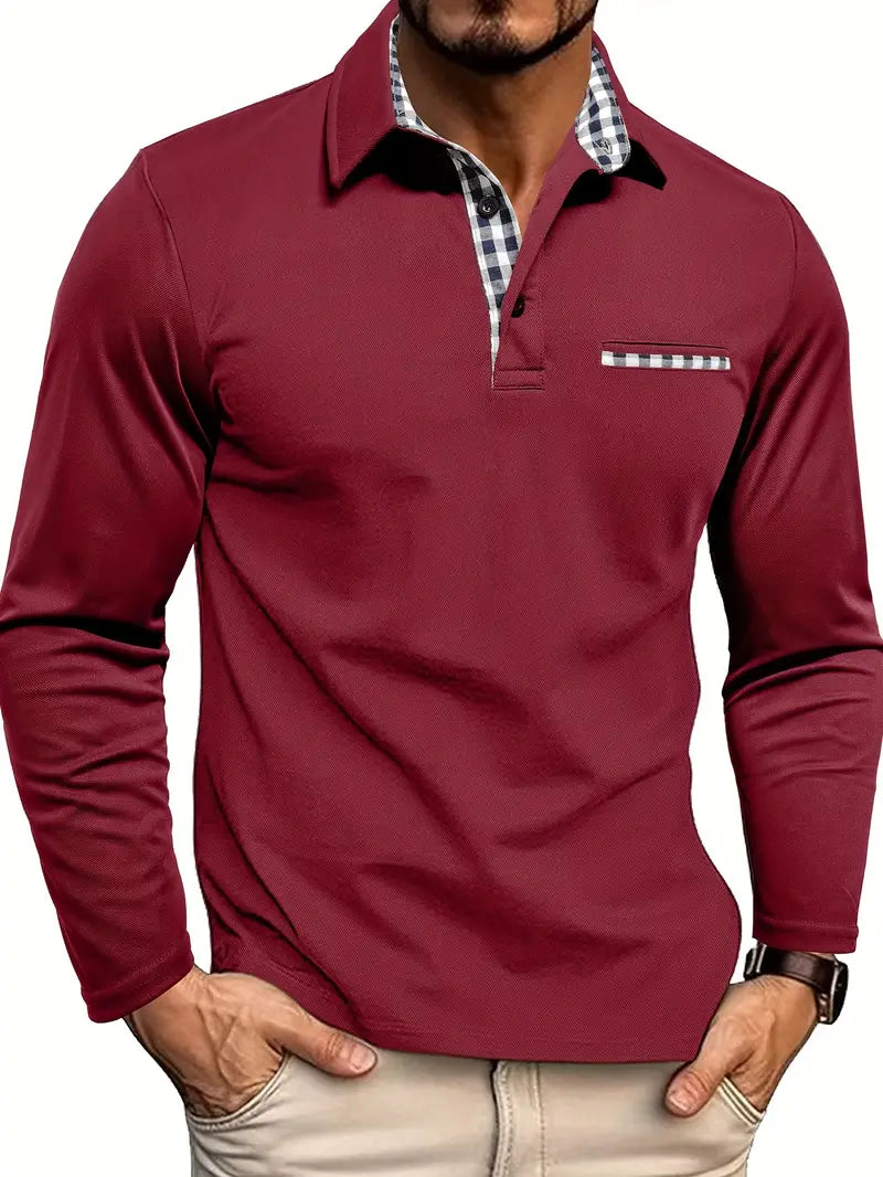 Raymond - Long Sleeve Polo Shirt