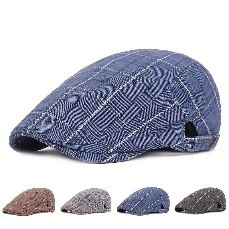 Harry – Elegant Checkered Cap