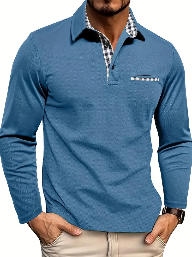 Raymond - Long Sleeve Polo Shirt