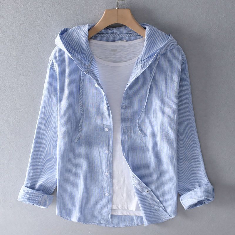 NOVA -  LINEN HOODIE