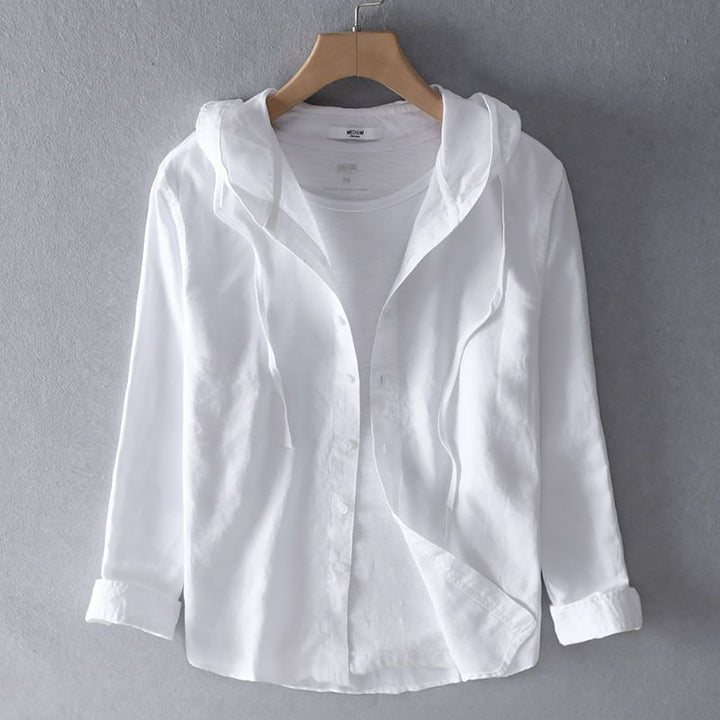 NOVA -  LINEN HOODIE