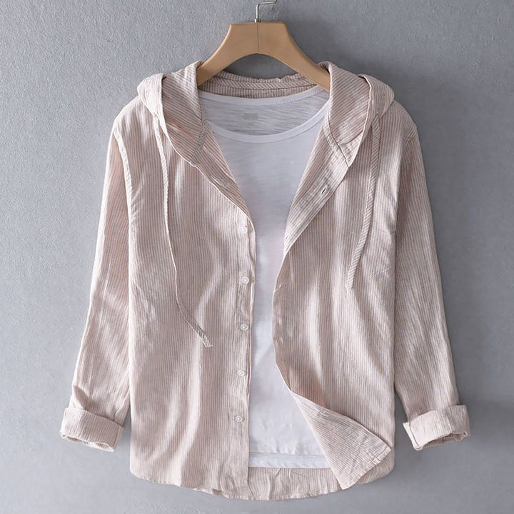 NOVA -  LINEN HOODIE