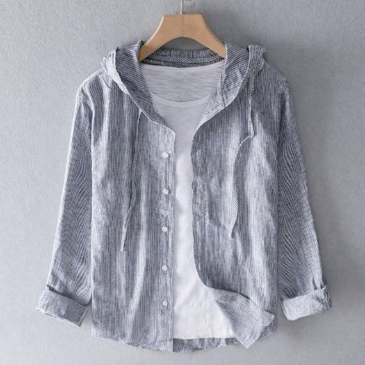 NOVA -  LINEN HOODIE
